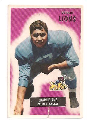 1955 Bowman #59 Charlie Ane RC