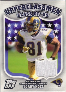 2006 Topps Draft Picks and Prospects Upperclassmen Jersey #UCTH Torry Holt L