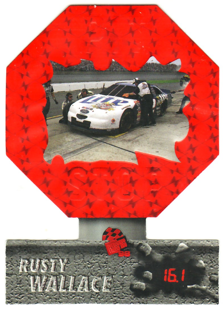 1998 Press Pass Pit Stop #PS1 Rusty Wallace's Car