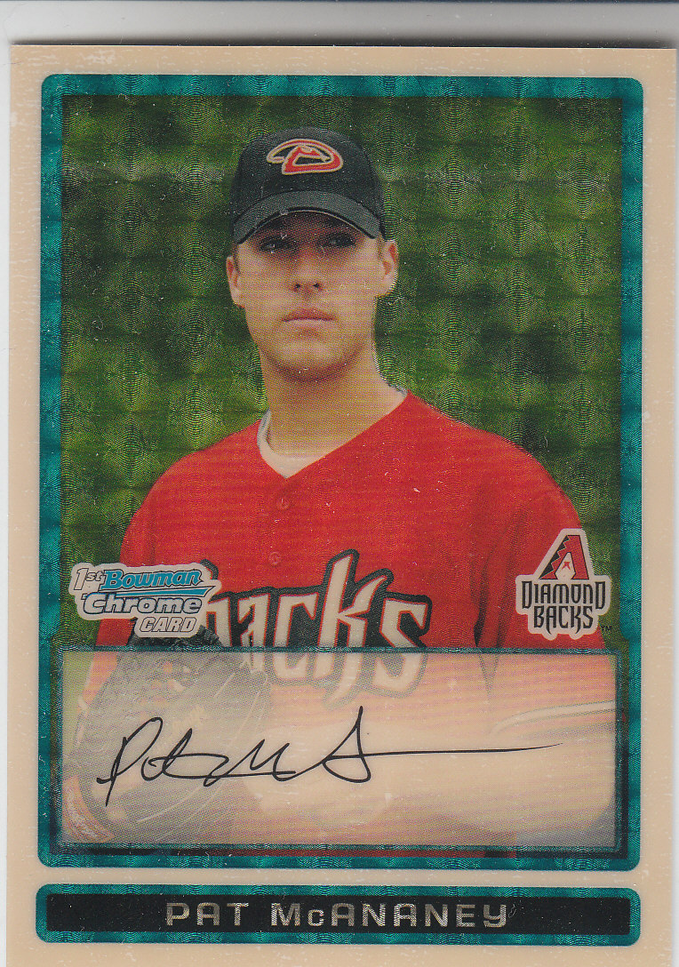 2009 Bowman Chrome Prospects SuperFractors #BCP76 Pat McAnaney