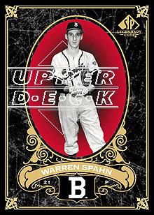 2007 SP Legendary Cuts #6 Warren Spahn