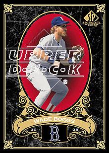 2007 SP Legendary Cuts #9 Wade Boggs