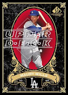 2007 SP Legendary Cuts #38 Maury Wills