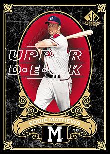 2007 SP Legendary Cuts #41 Eddie Mathews