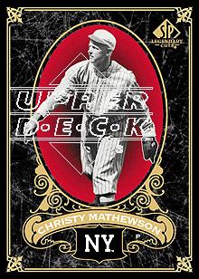 2007 SP Legendary Cuts #48 Christy Mathewson