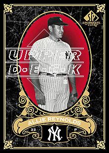 2007 SP Legendary Cuts #51 Allie Reynolds