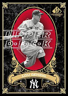 2007 SP Legendary Cuts #53 Lou Gehrig