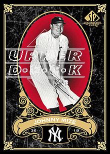 2007 SP Legendary Cuts #58 Johnny Mize