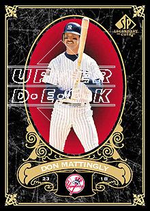 2007 SP Legendary Cuts #61 Don Mattingly