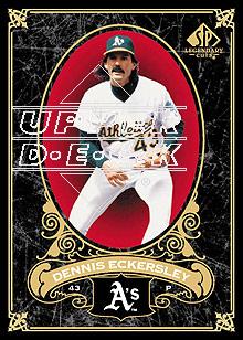 2007 SP Legendary Cuts #66 Dennis Eckersley