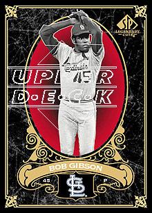 2007 SP Legendary Cuts #92 Bob Gibson