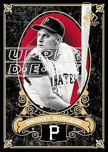 2007 SP Legendary Cuts #97 Smokey Burgess