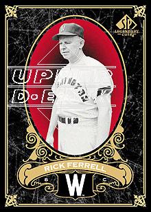 2007 SP Legendary Cuts #100 Rick Ferrell