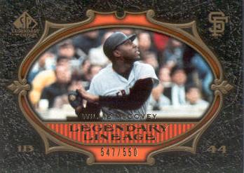 2007 SP Legendary Cuts #184 Willie McCovey LL