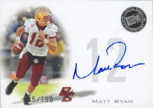 2008 Press Pass Autographs Silver #PPSMR Matt Ryan