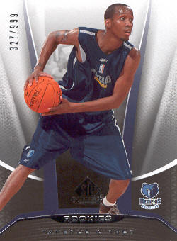 2006-07 SP Game Used #247 Tarence Kinsey RC