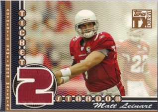 2007 Topps TX Exclusive Ticket 2 Stardom Jersey #ML Matt Leinart