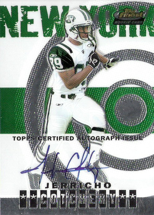 2004 Finest #123 Jerricho Cotchery AU RC
