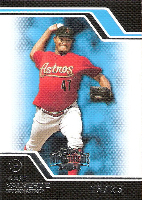 2008 Topps Triple Threads Sapphire #87 Jose Valverde