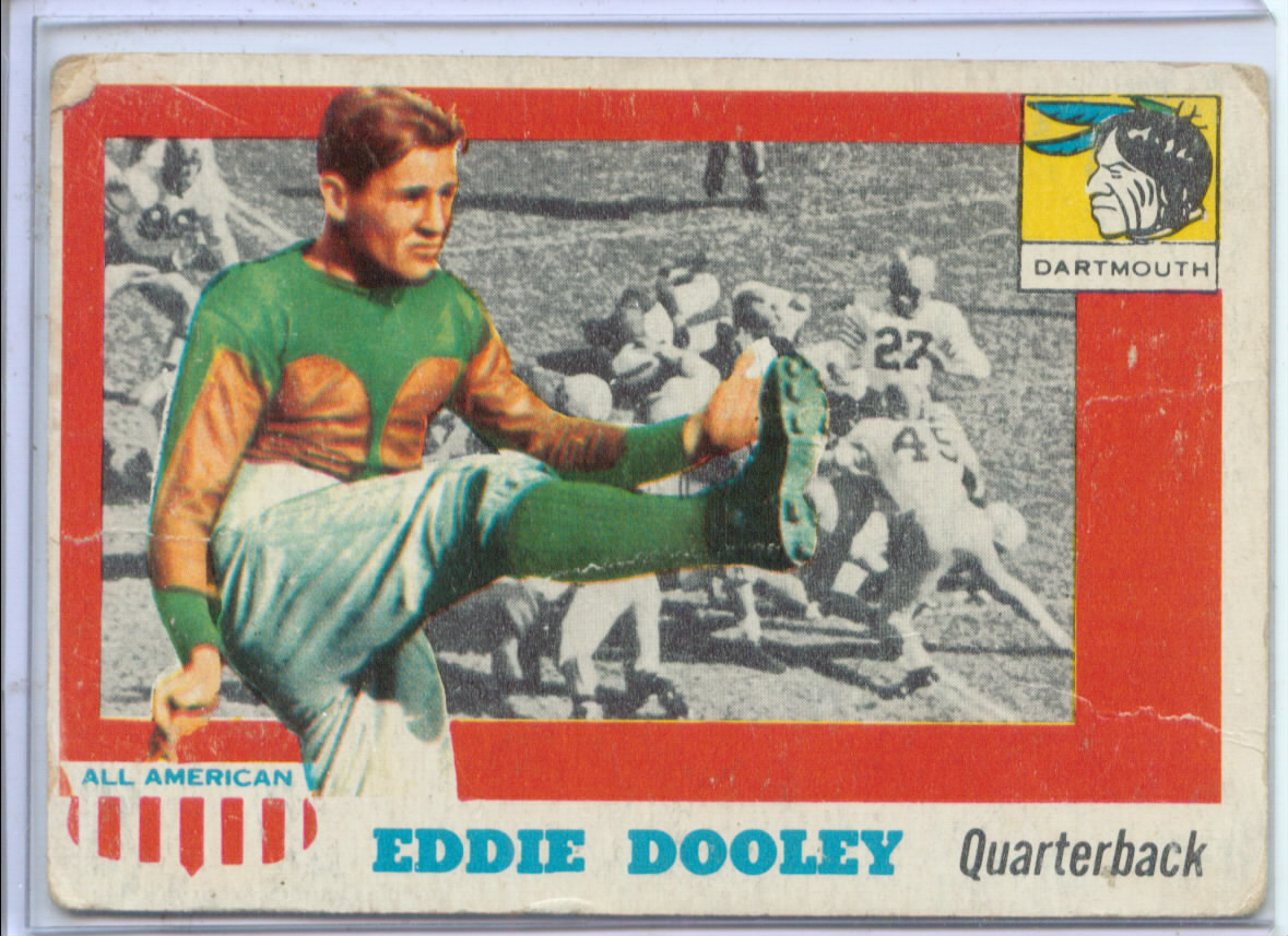 1955 Topps All American #54 Edwin Dooley SP RC