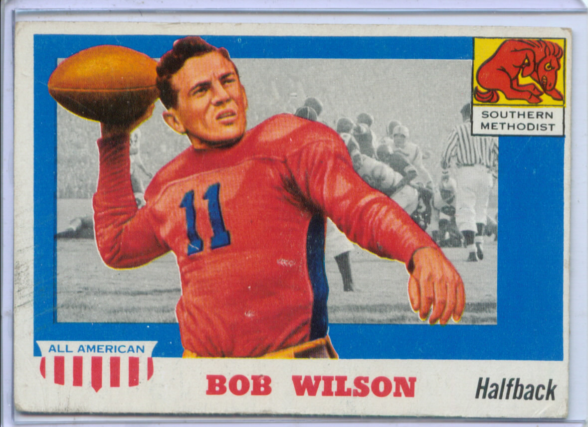 1955 Topps All American #71 Bobby Wilson