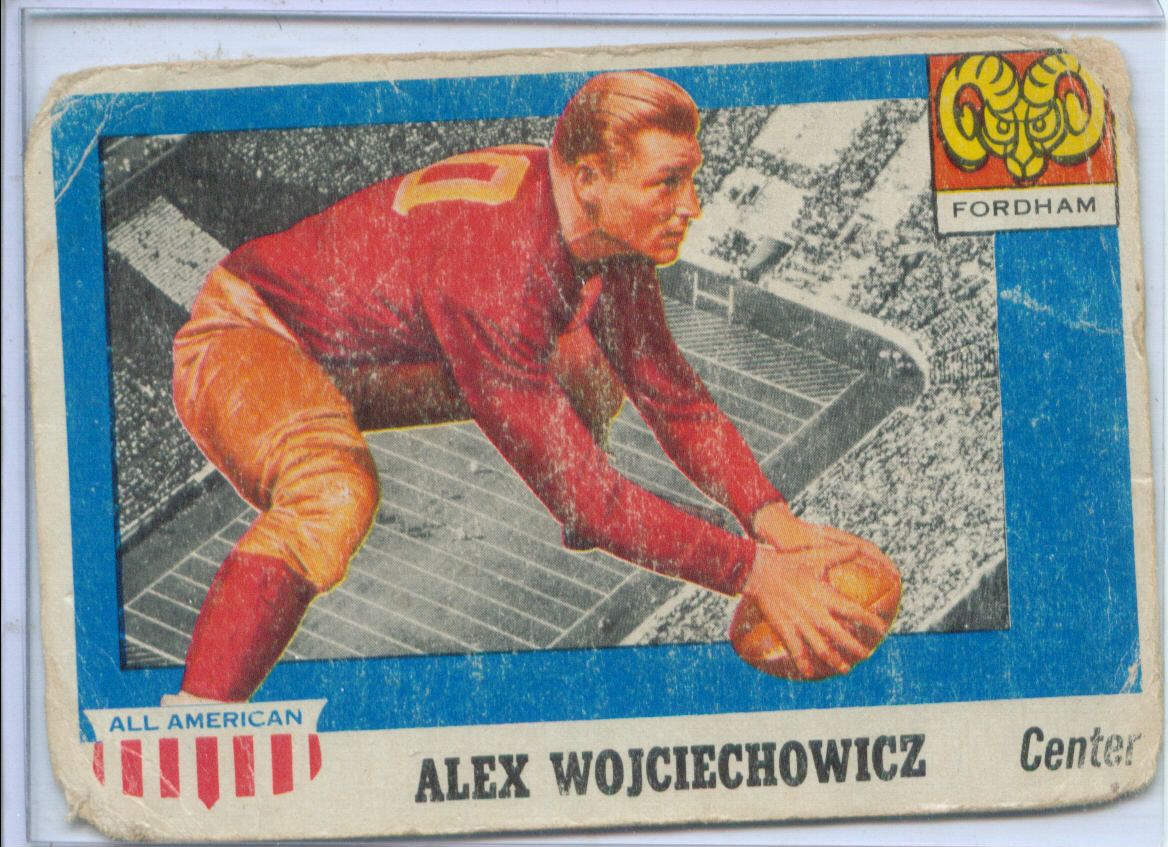 1955 Topps All American #82 Alex Wojciechowicz