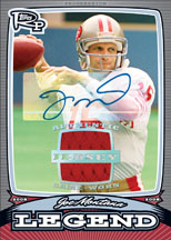 2008 Topps Rookie Progression Football Factory Sealed HOBBY Box - 2 Autographs ( Possible Matt Ryan Brett Favre Joe Montana ) & 2 Relics Cards & 20 Rookies Per Box + A Pack Of Sleeves - In Stock