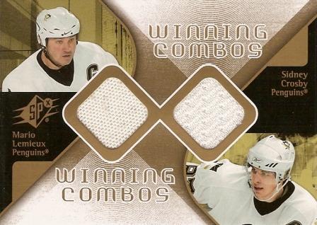 2007-08 SPx Winning Combos #WCLC Mario Lemieux/Sidney Crosby