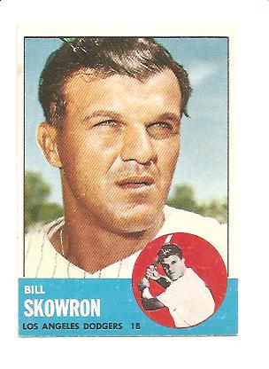1963 Topps #180 Bill Skowron