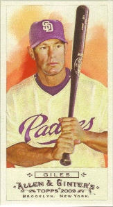 2009 Topps Allen and Ginter Mini #129 Brian Giles