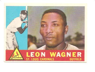 1960 Topps #383 Leon Wagner