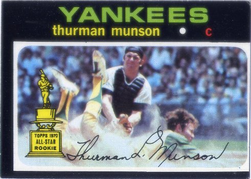 1971 Topps #5 Thurman Munson