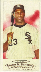 2009 Topps Allen and Ginter Mini A and G Back #12 Jermaine Dye