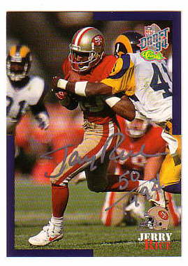 1994 Classic #NNO Jerry Rice AU/1994