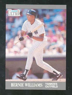 1991 Ultra Update #44 Bernie Williams