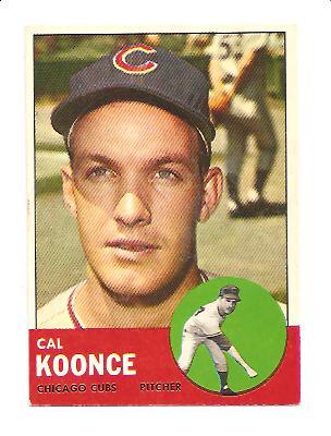1963 Topps #31 Cal Koonce RC