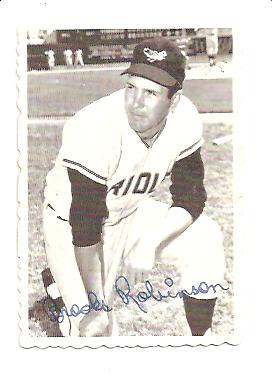 1969 Topps Deckle Edge #1 Brooks Robinson