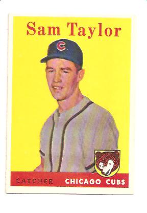 1958 Topps #281 Sammy Taylor RC