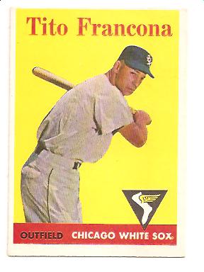 1958 Topps #316 Tito Francona