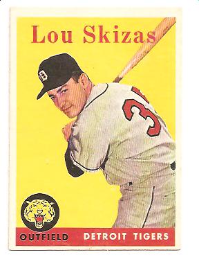 1958 Topps #319 Lou Skizas