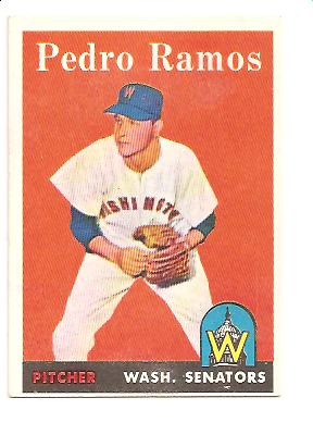 1958 Topps #331 Pedro Ramos