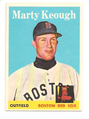1958 Topps #371 Marty Keough RC