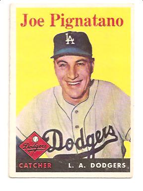 1958 Topps #373 Joe Pignatano RC