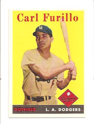 1958 Topps #417 Carl Furillo