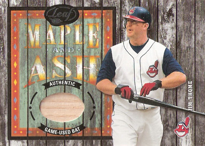 2003 Leaf Maple and Ash #8 Jim Thome