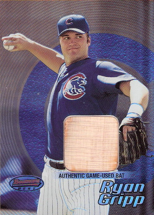 2002 Bowman's Best #96 Ryan Gripp Bat RC
