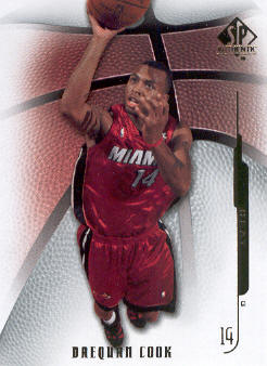 2008-09 SP Authentic #3 Daequan Cook