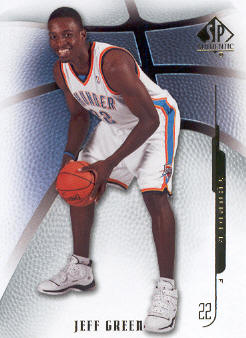 2008-09 SP Authentic #5 Jeff Green