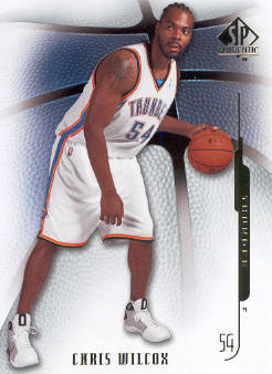2008-09 SP Authentic #6 Chris Wilcox