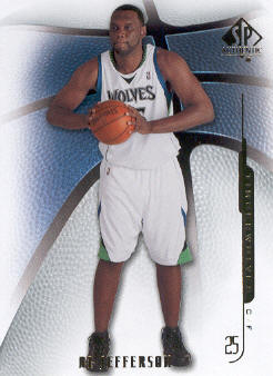 2008-09 SP Authentic #7 Al Jefferson